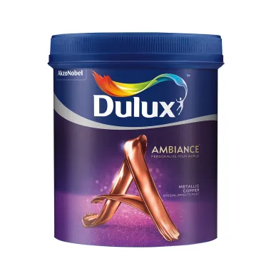 Sơn Dulux Ambiance Metallic Copper – Hiệu ứng đồng ánh kim
