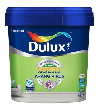 Sơn Dulux EasyClean Chống Bám Bẩn Kháng Virus – Bề Mặt Mờ
