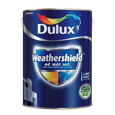Sơn Dulux Weathershield Bề Mặt Mờ-15L