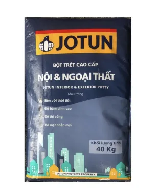 Bột trét cao cấp Jotun nội thất & ngoại thất – 40kg