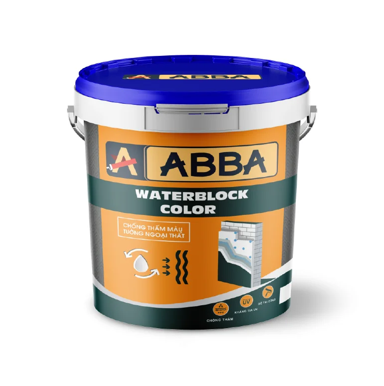 Abba Waterblock Color – Chống thấm tường ngoại thất