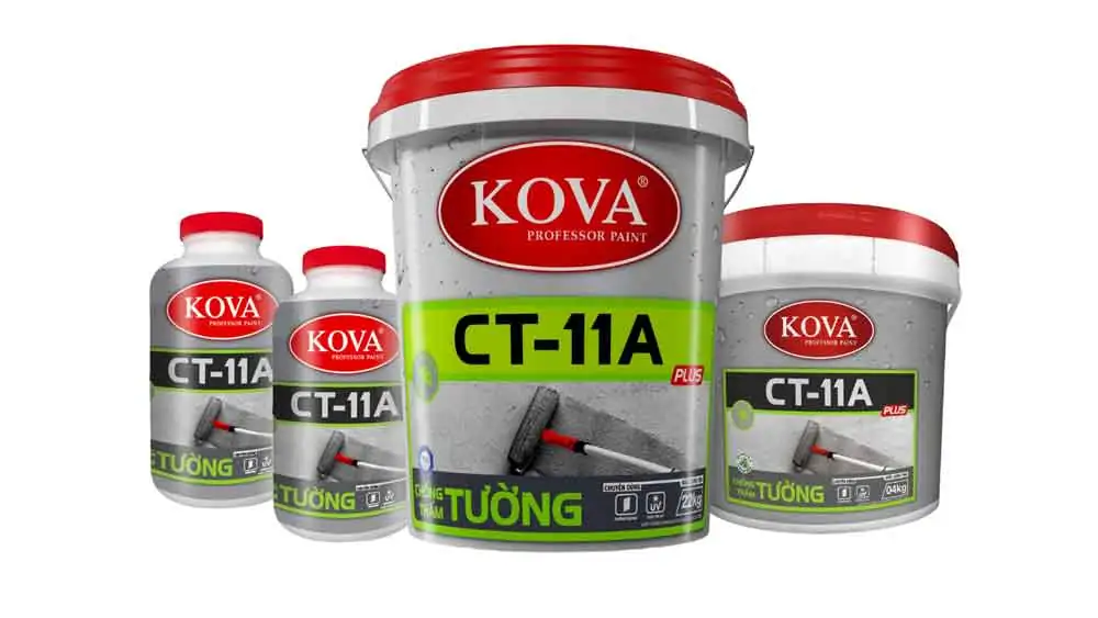KOVA CT-11A Plus – Chống thấm tường cao cấp-Thùng 22KG