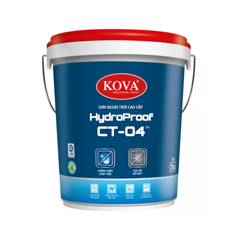 Sơn ngoài trời cao cấp KOVA HydroProof CT-04TM THÙNG 16L