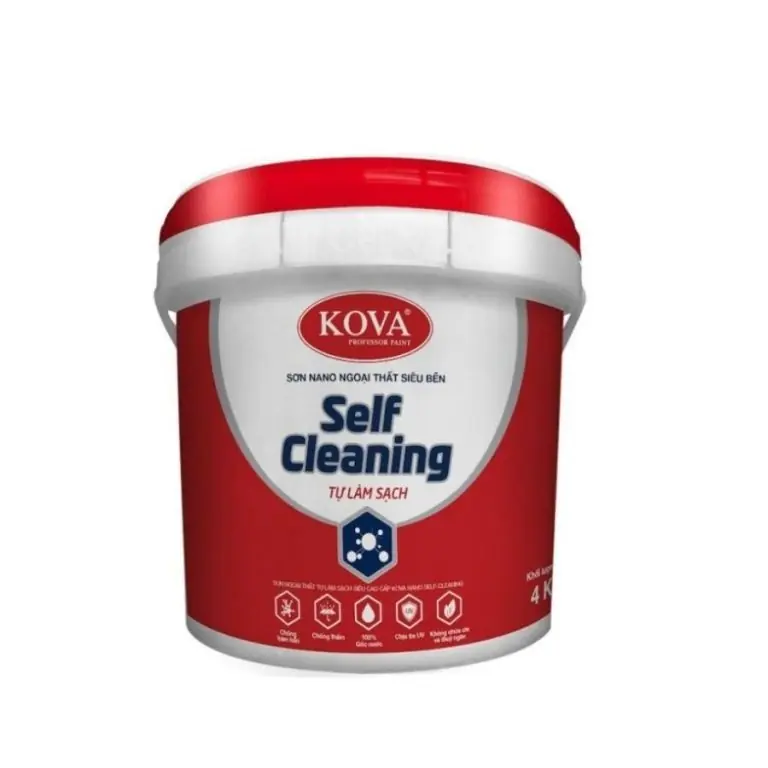 Sơn KOVA NANO Self- Cleaning Tự Làm Sạch 3.5L