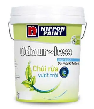 Sơn Nippon Odour-Less Chùi Rửa Vượt Trội