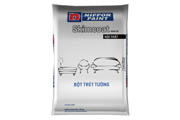 Bột trét tường Nippon Skimcoat Nội Thất