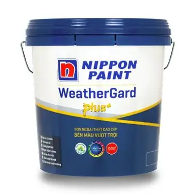 Sơn ngoại thất cao cấp Nippon WeatherGard Plus+